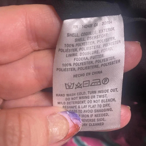 Anthropologie Wolven Size 4 Floral Dress Black Lace Overlay Fit Flare - Picture 5 of 7